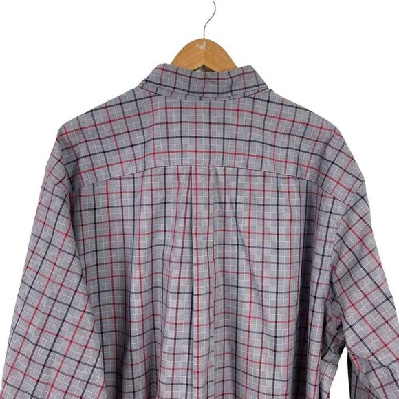 Daniel Cremieux Size 2XT Blue Striped Long Sleeve Button Down Dress Shirt - Picture 8 of 12